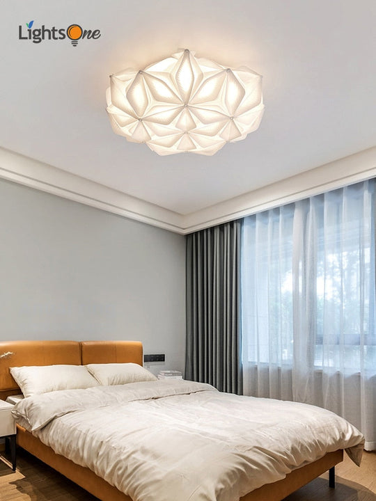 Nordic - Inspired Designer Ceiling Lamp For Warm Bedroom Lighting Light