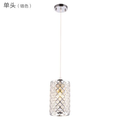 Modern Luxury Crystal Pendant Lights Romantic Bedroom Living Room Led Light