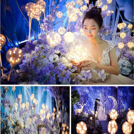 Hanging Wedding Starry Sky Props Space Ball Fantasy Arrangement Chandelier Window Decoration