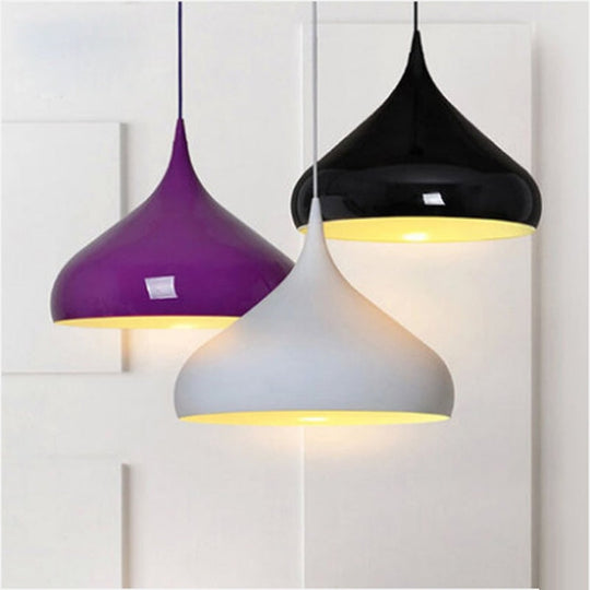 Fashion Modern Carlo Spinning Aluminum Pendant Light Home Deco Bar Counter Lamp E27 Pendant Light