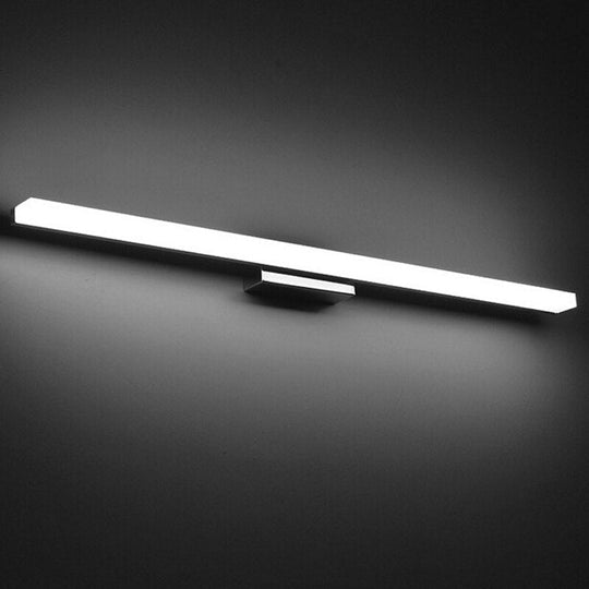 Led Wall Lights Bathroom Vanity Light Ac85 - 265V Indoor Modern Sconces Black Led Mirror Lamps