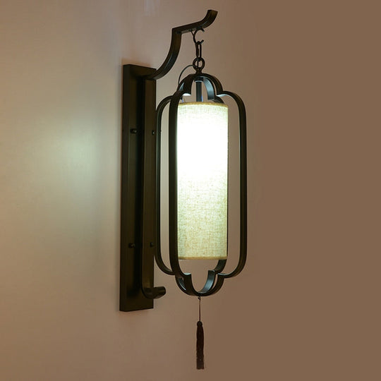 Hotel Corridor Chinese Wall Lamp Banquet Hall Tea House Bedside Lobby Bedroom Living Room Sconce