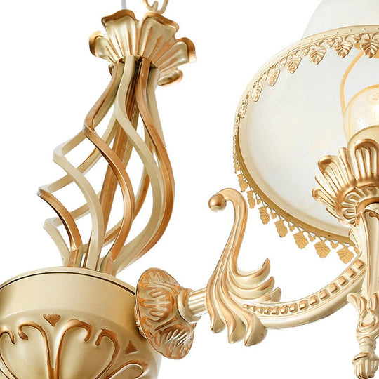 Vintage Chandeliers Handmade Golden Novelty Led Chandelier Ceiling Lamp New Arrival Lustre Free