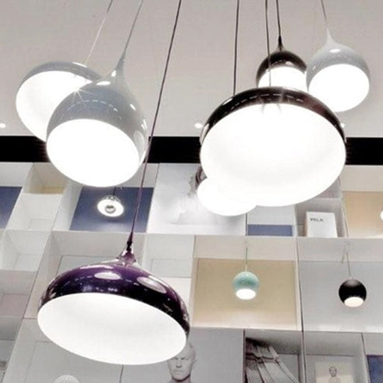 Fashion Modern Carlo Spinning Aluminum Pendant Light Home Deco Bar Counter Lamp E27 Pendant Light