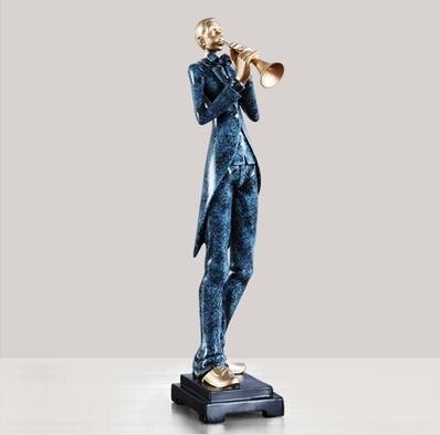 Resin Musician Band Statues: Artistic Home And Cafe Decor For Music Enthusiasts A Decor