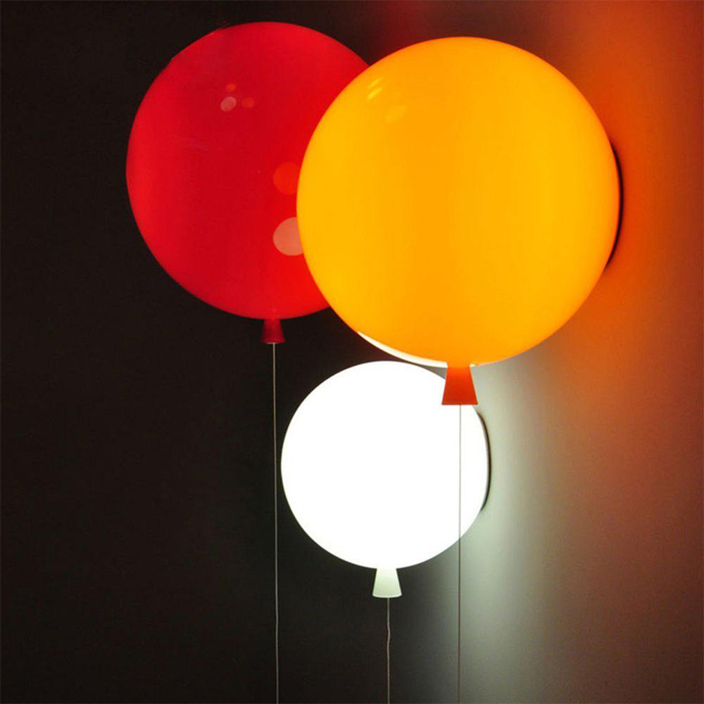 Balloon Wall Lamps Children Light Pull Switch Lighting For Baby Room Bedroom Bedside Corridor