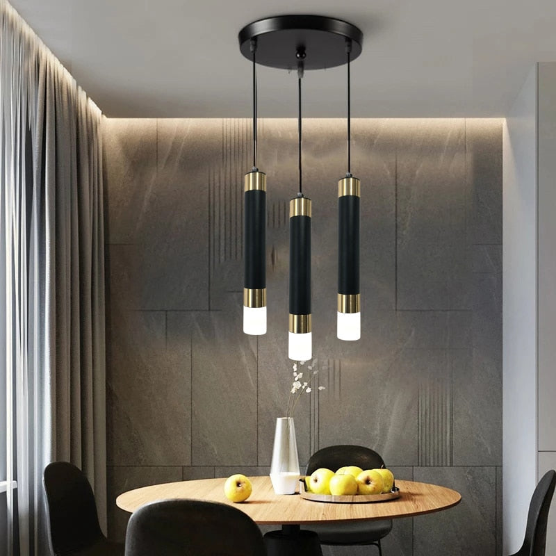 Minimalist Led Pendant Lights Hanglamp Drop Light For Restaurant Bar Kitchen Dining Room Staircase