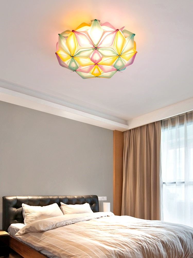 Nordic - Inspired Designer Ceiling Lamp For Warm Bedroom Lighting Light