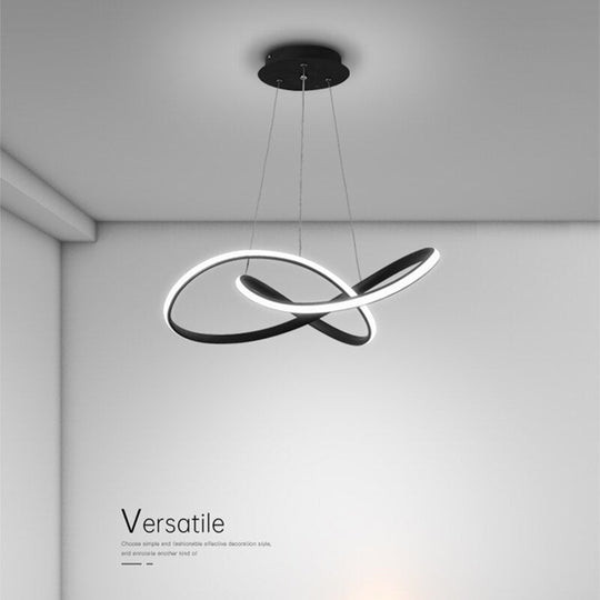Creative Chandelier Led Modern Minimalist Atmosphere Living Room Lamp Nordic Study Art Restaurant