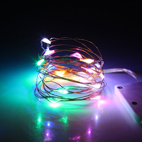 Battery Powered 1M / 2M/3M Diy Led String Light Mini Fairy Lights For Gazebo And Outdoor Use