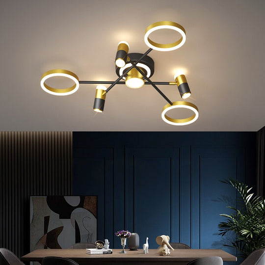 Individuality With Spotlight Led Chandeliers For Bedroom Living Room Restaurant Lighting Home