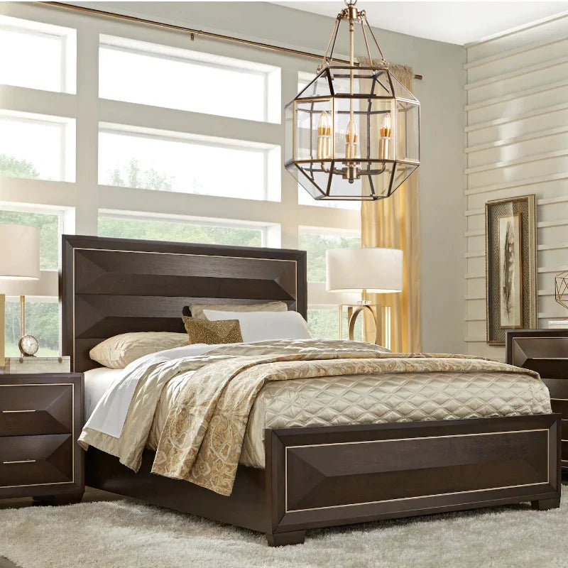 American Country Retro Copper Chandelier Sleek Living Room Light Luxury Dining Bedroom