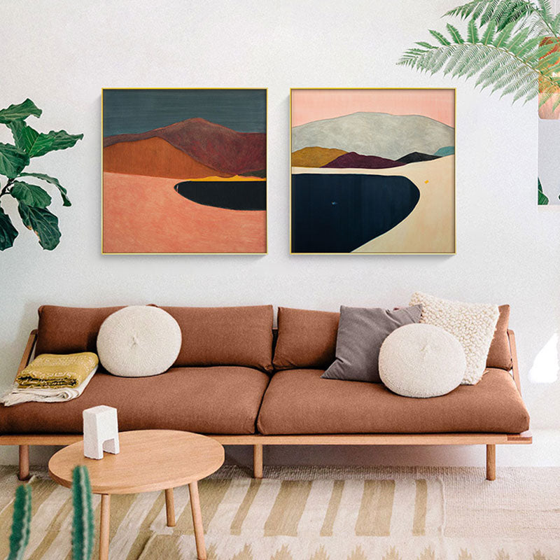 Abstract Landscape Of Solo Travel Posters And Prints Wall Painting