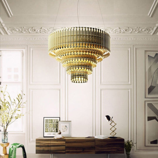 Stellar Elegance: Modern Luxury Led Ceiling Lights For Living Rooms Chandelier