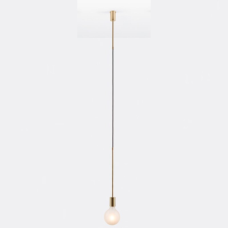 Modern Chandelier Lights Gold Black Long Bar Led Designer Nordic Loft Lustre Industriel Avize Light