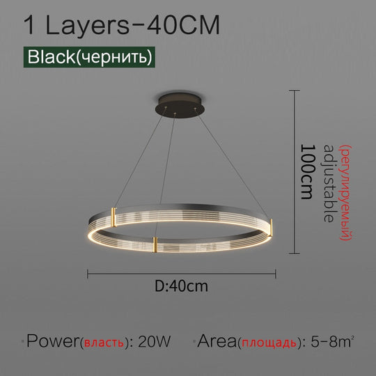 Living Room Chandelier Simple Modern Led Lighting Creative Nordic Luxury Restaurant Bedroom Lamp