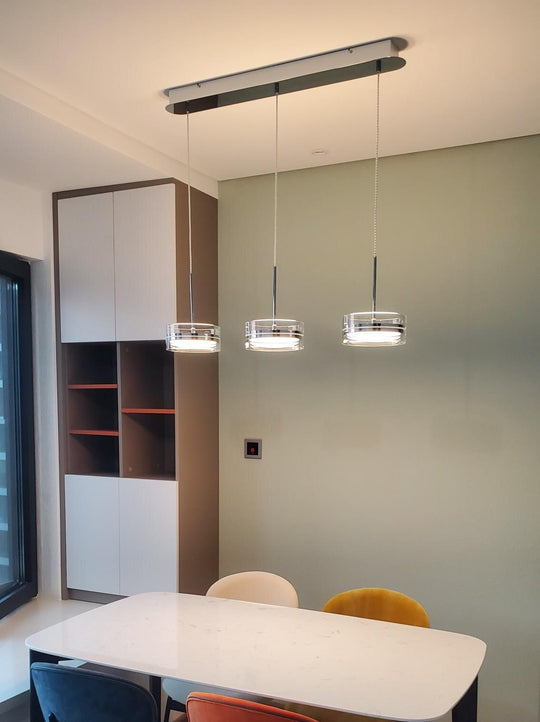 Italian Design Minimalist Glass Pendant Lights Modern Indiviudal Hanging Lamp Restaurant