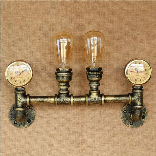 Industrial Style Vintage Retro Loft Wall Lights Water Pipe Bar Pub Cafe Restaurant Aisle Corridor