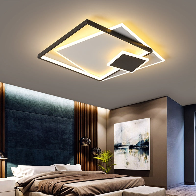 Modern Minimalist Decor Led Chandeliers Nordic Bedroom Ceiling Decoration Lamp Creative Personality