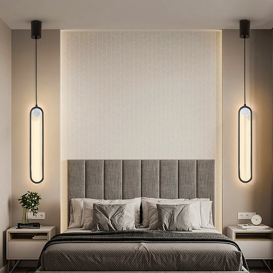 Modern Led Pendant Lights For Dining Room Bedroom Bedside Lighting