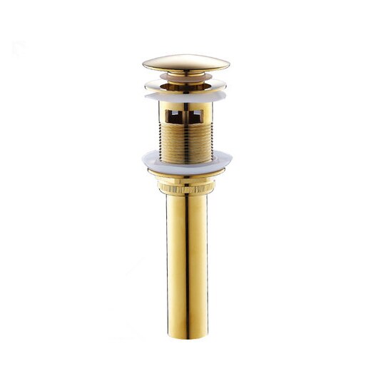 Basin Faucets Bathroom Sink Faucet Brass Golden Paint 3 Holes Double Handle Luxury Bathbasin