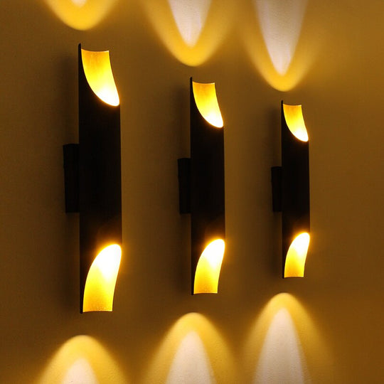 Industrial Creative Wall Lamp Design Postmodern Metal Sconce Lamps Stair Background Living Room