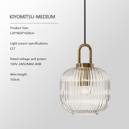 Glass Pendant Light Japanese Pendant Lamp Design Deco Nordic Led Hanging Fixtures Bedroom Modern