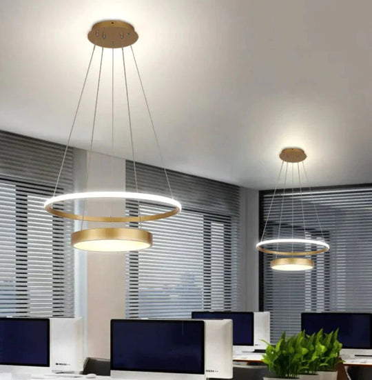 New Dimmable Modern Led Pendant Lights For Dining Room Kitchen Hanging White Or Grey Rc Lamp