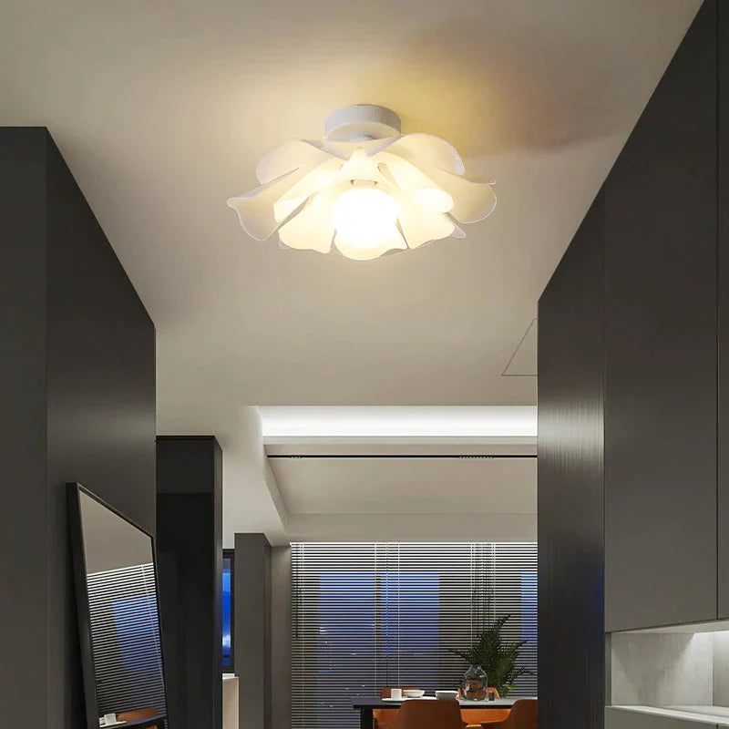 Simple Modern Flower Bedroom Ceiling Lamp Creative Corridor Cloakroom Balcony