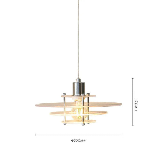 Nordic Post - Modern Creative Decoration Ph Chandelier Restaurant Bar Study Single Dia30Cm / Warm