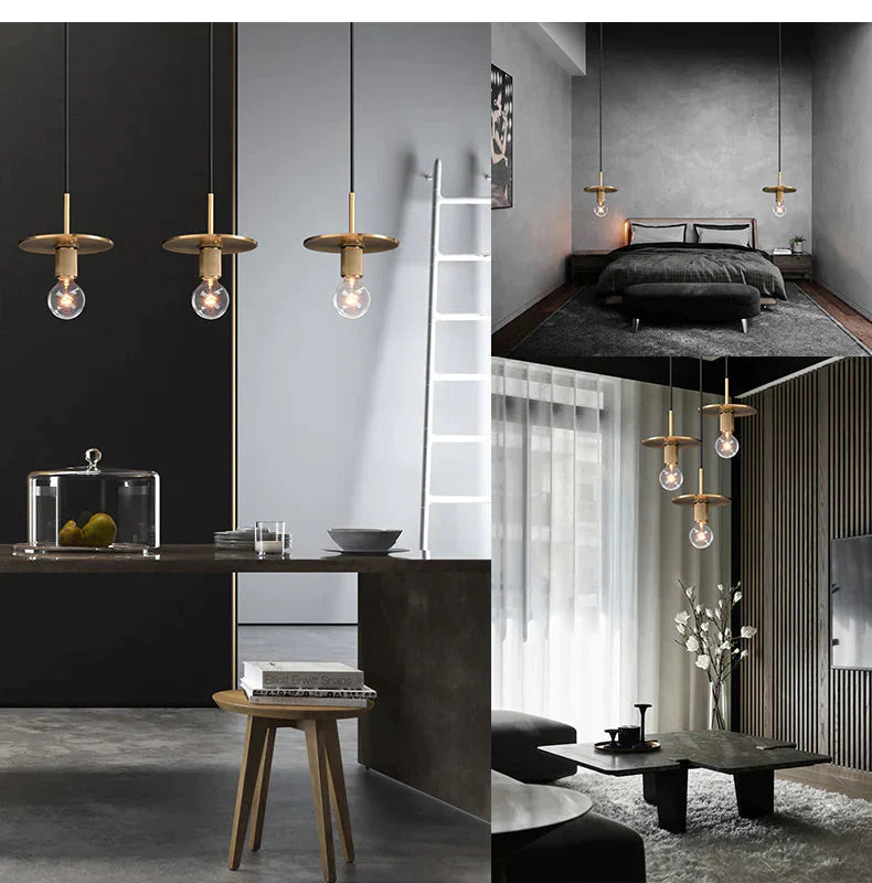 Luxury Nordic Simple Creative Personality Bedroom Bedside Chandelier Pendant