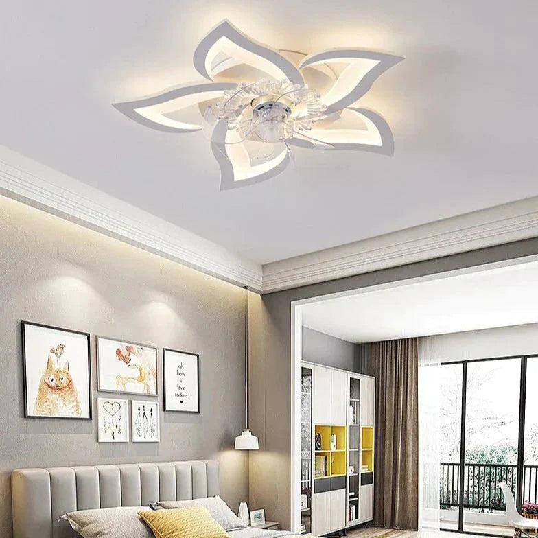 Simple Windmill Fan Light Nordic Living Room Ceiling