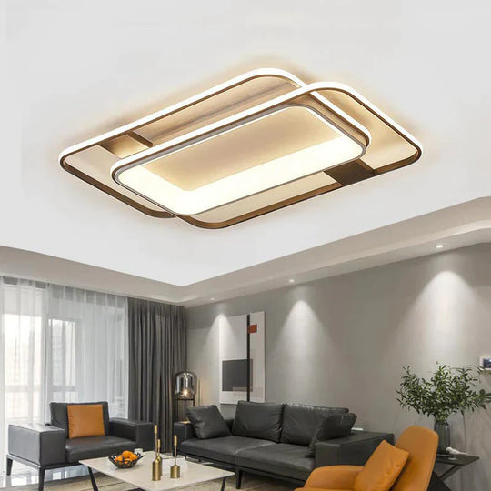 Modern Simple Living Room Lamp Led Ceiling Bedroom Study Aisle