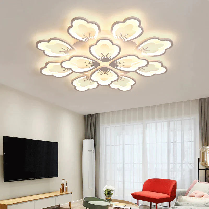 New Living Room Lamps Atmospheric Household Modern Minimalist Hall Ceiling Lamp Art Creative