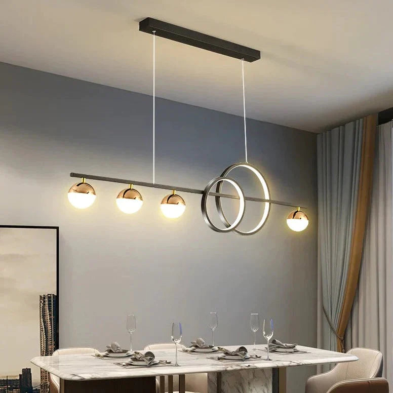 Dining Room Chandelier Minimalist Luxury Long Table Bar Lamps Pendant