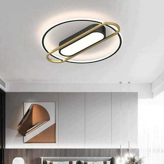 Thin Bedroom Restaurant Modern Simple Side - Emitting Led Ceiling Lamp Decoration