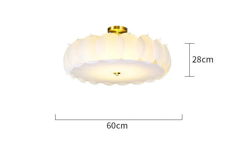 Modern Minimalist Light Luxury All - Copper Ceiling Lamp