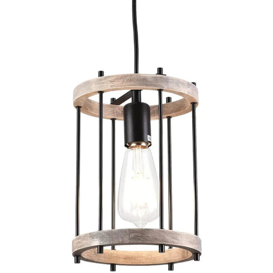 New Chandelier Living Room American Solid Wood Simple Creativity Pendant