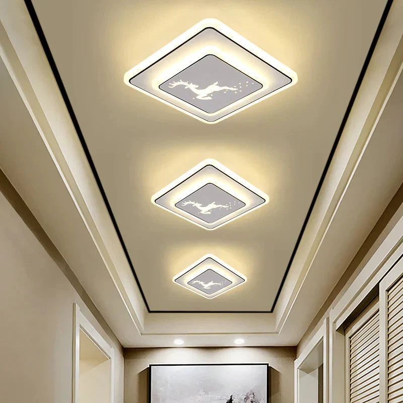 Corridor Lamps Simple Modern Porch Entrance Led Creative Ceiling Balcony