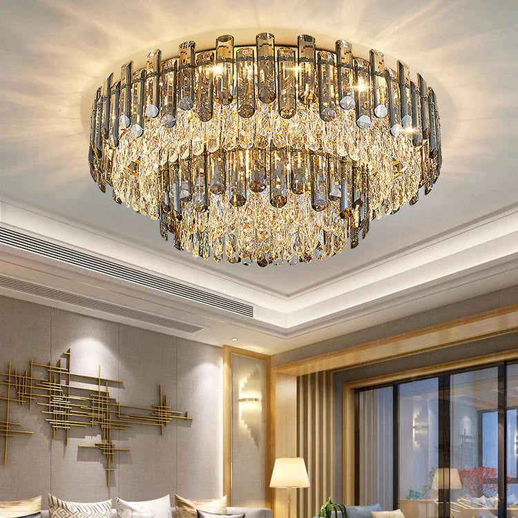 Ceiling Lamp Round Crystal Modern New Luxury Lamps