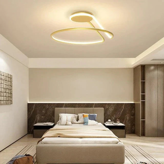 Light In The Bedroom Modern Minimalist Ceiling Lamp Creative Luxury