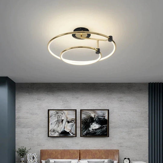 Minimalist Ceiling Lamp Light Luxury Restaurant Modern Simple Led Bedroom Round Room