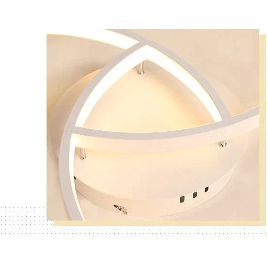 Nordic 3 - Ring Led Ceiling Lamp - A Simple Yet Luxurious Addition To Your Living Room Or Bedroom