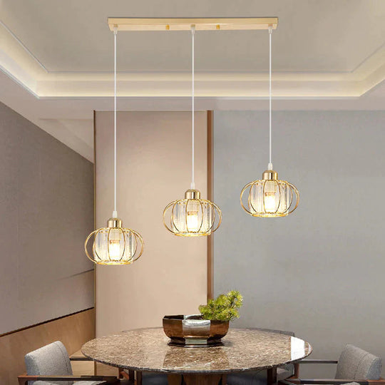 Dining Room Chandelier Simple And Creative Personality Luxury Style Coffee Shop Bar Nordic Led