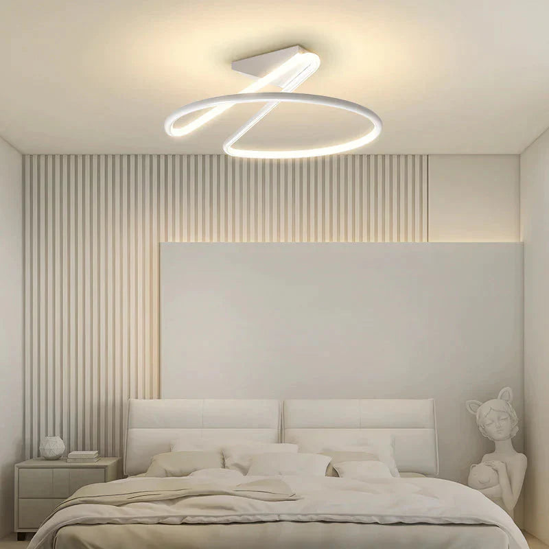 Light In The Bedroom Modern Minimalist Ceiling Lamp Creative Luxury White Light /