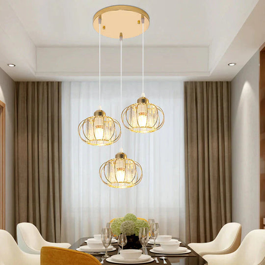 Dining Room Chandelier Simple And Creative Personality Luxury Style Coffee Shop Bar Nordic Led