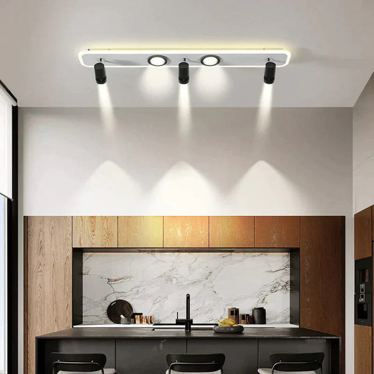 Creative Spotlight Led Ceiling Lamp Living Room Cloakroom Nordic Minimalist Strip