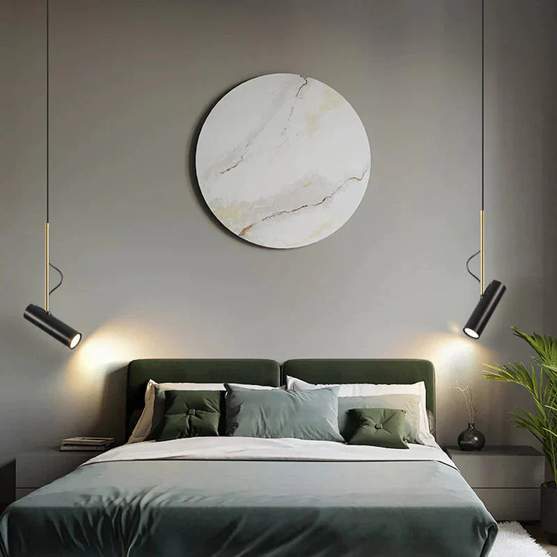 Nordic Bedroom Bedside Spotlight Small Chandelier Pendant