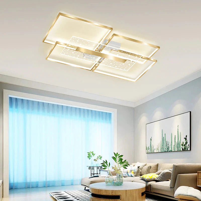 Living Room Lamp Star Ceiling Simple Modern Light Luxury Hall Creative Master Bedroom