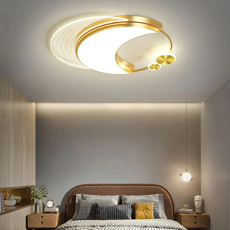 Simple Modern Originality Of Ceiling Lamp In Bedroom